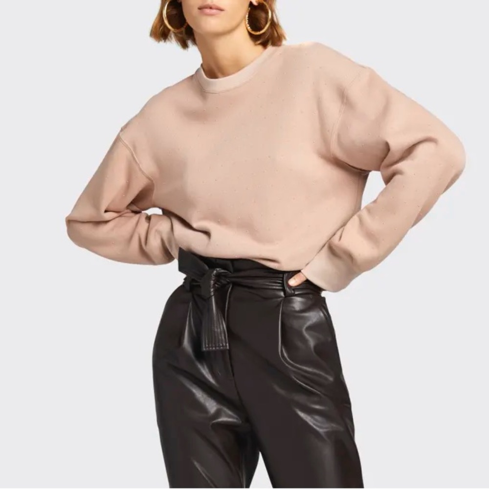 ALC beige sweatshirt with studs M
